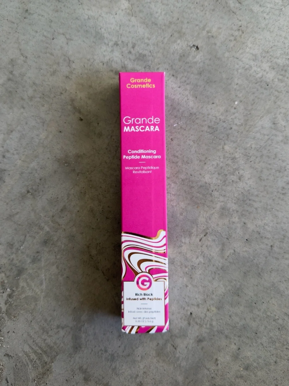 Grande Cosmetics / Peptide Conditioning Mascara / Black Noir